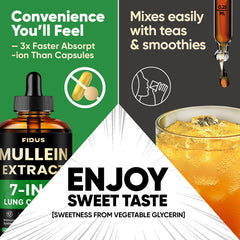 Label detail of the 7 herb blend