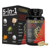 Main product image: Fierce Immunity 90-capsule bottle
