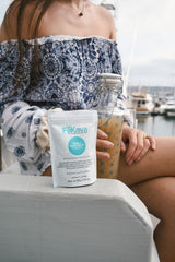 Prepared FijiKava drink using instant powder