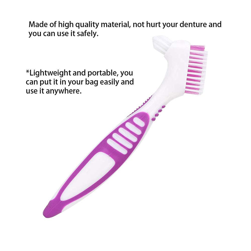 Two FILFEEL denture brushes in a set