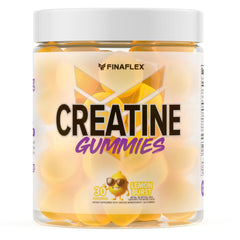 FINAFLEX Creatine Gummies Lemon Burst bottle – hero image