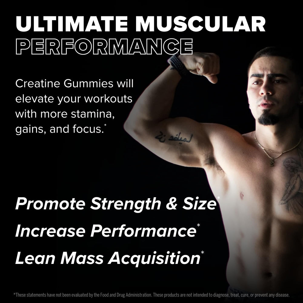 FINAFLEX Creatine Gummies Lemon Burst ingredients photo