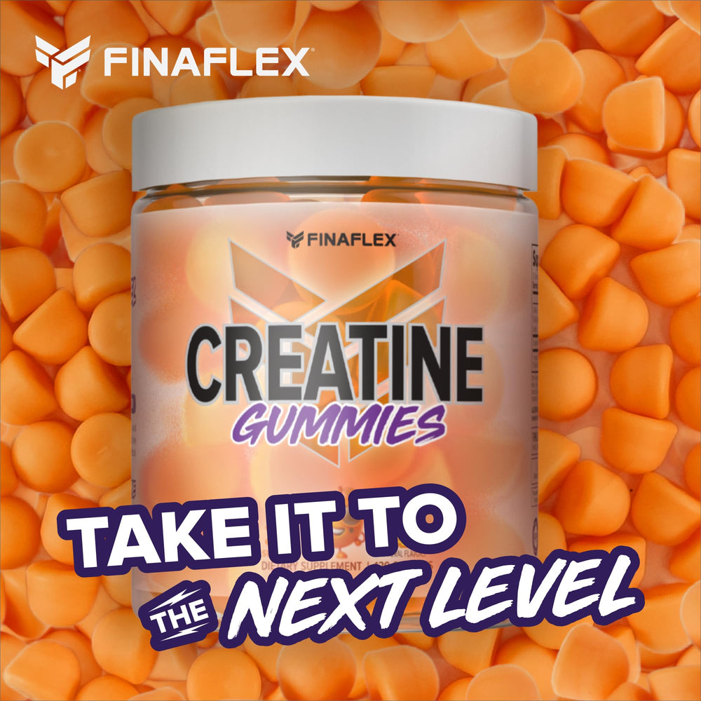 Recommended serving guide for FINAFLEX Creatine Gummies