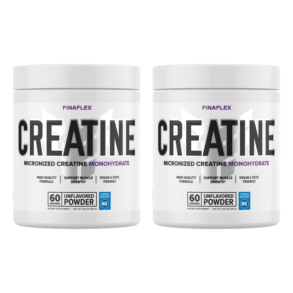 FINAFLEX Pure Creatine Unflavored 10.6 oz two-pack hero image