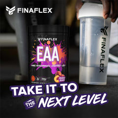 Psycho Peach flavor imagery for FINAFLEX EAA