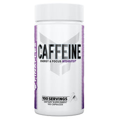 FINAFLEX Pure Caffeine capsules close-up highlighting clean energy for focused daytime use
