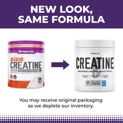 Micronized creatine monohydrate powder texture