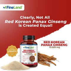 High-potency Panax Ginseng for energy and stress support