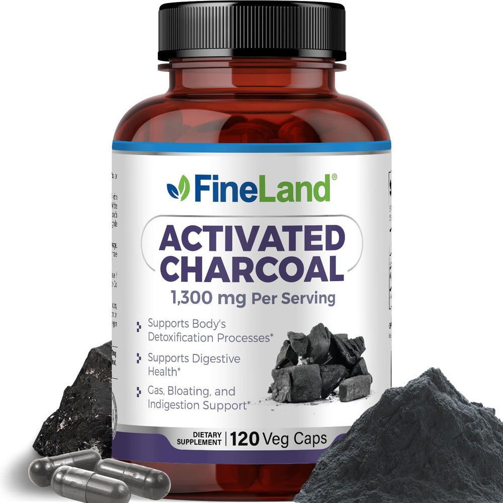 FineLand Activated Charcoal 1300mg - hero image