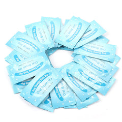 50pcs finger teeth wipes packaging