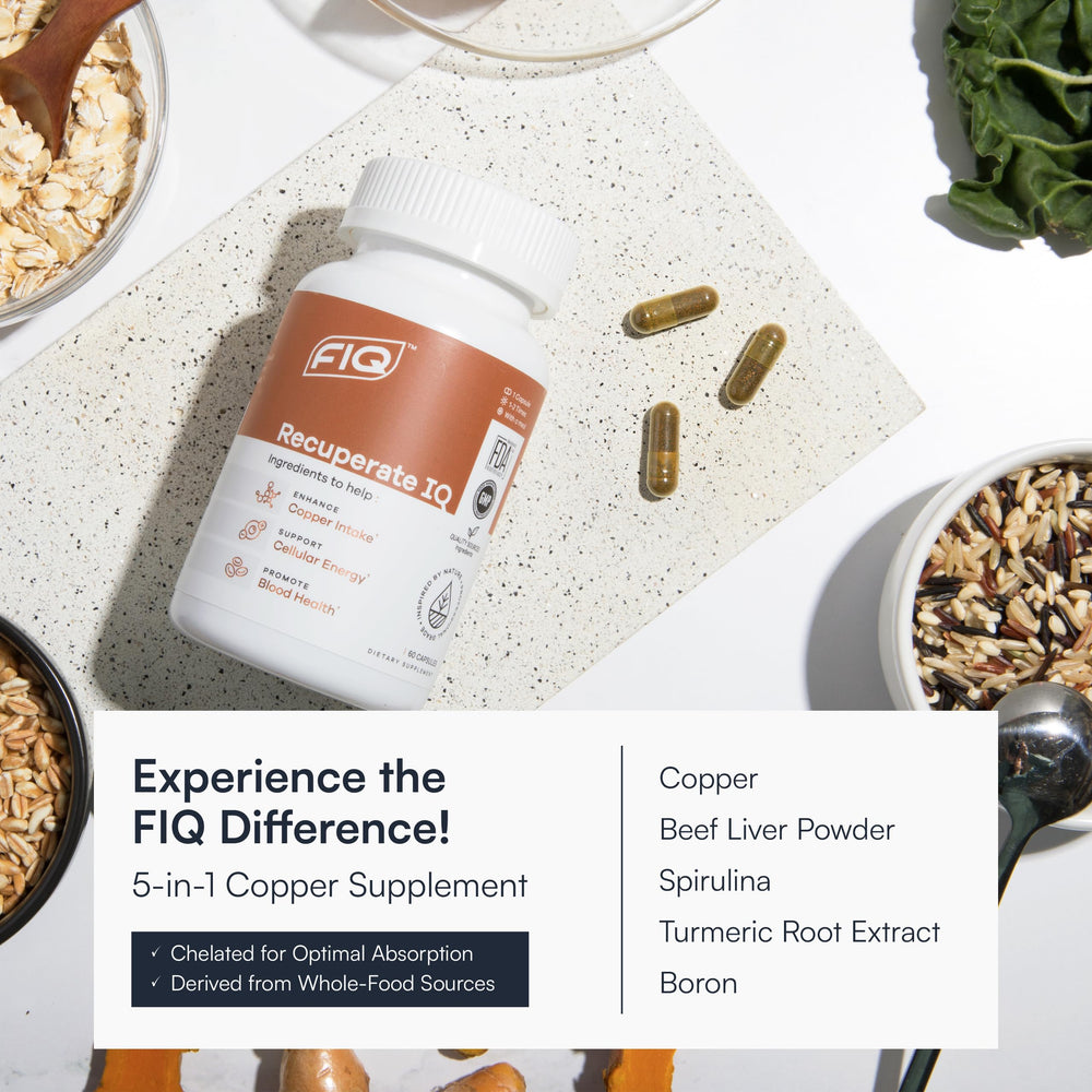 Beef liver and copper supplement ingredients