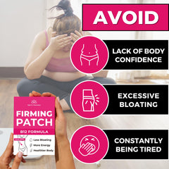 Back view of Firming B12 Patches Pack (72 patches)