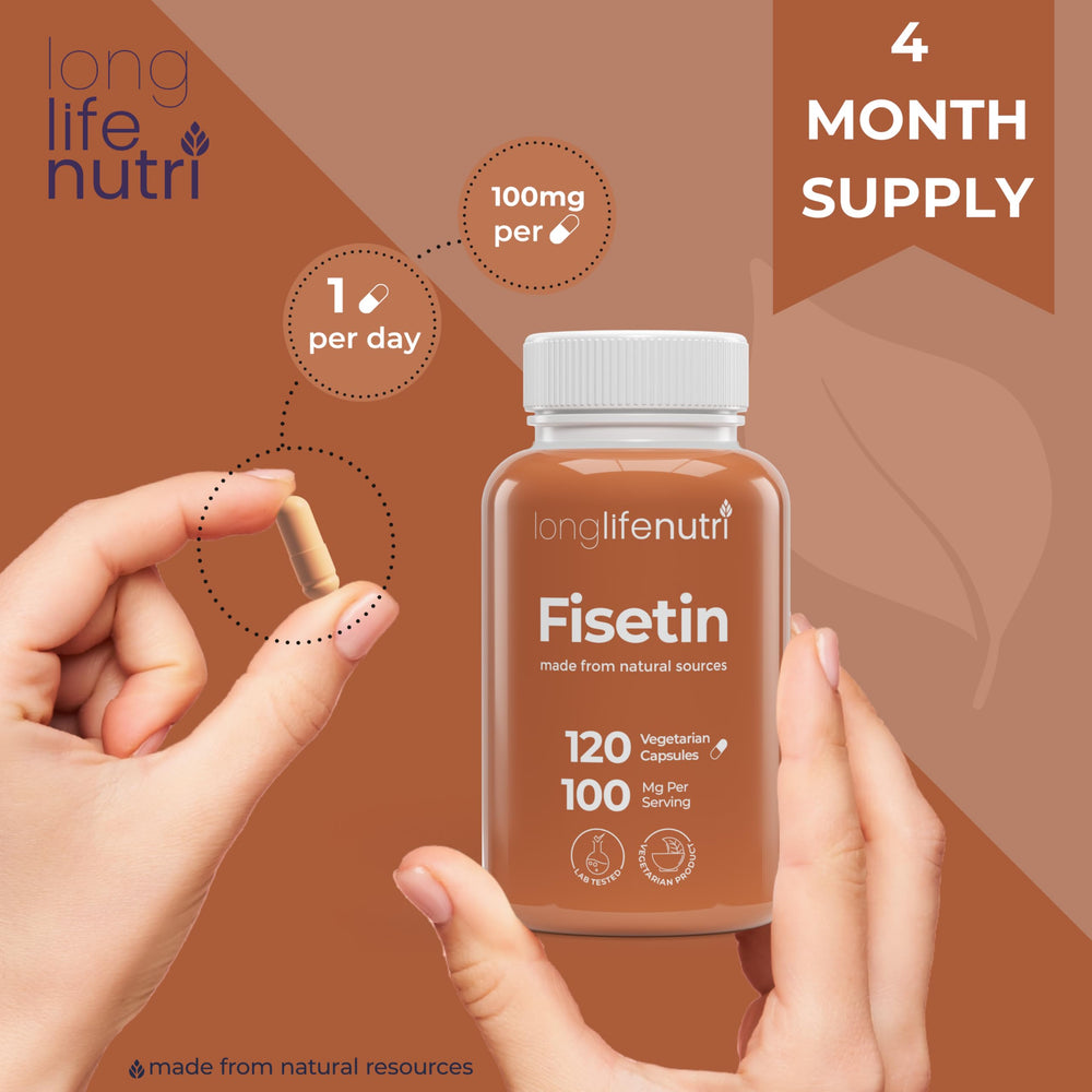 GMP-certified production line for Fisetin 100mg