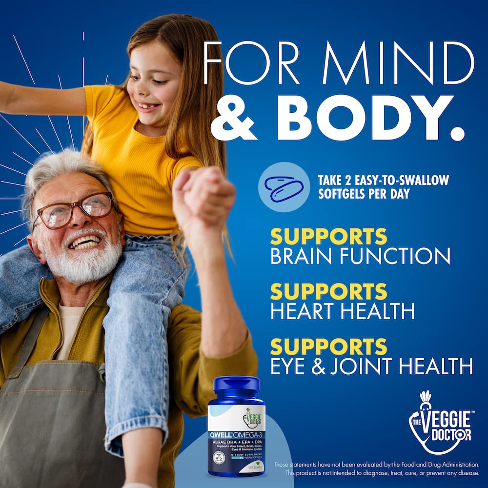 Fish-free vegan omega-3 capsules