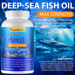 Omega-3 fish oil for joint support