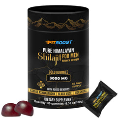 FITBOOST Himalayan Shilajit Gummies hero image