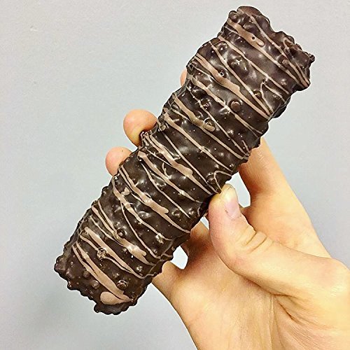 FitCrunch bar break demonstrates easy portioning for on-the-go fueling and snack flexibility.