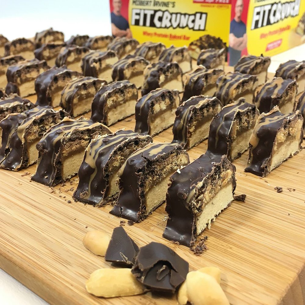 FitCrunch individual wrappers shown for portable protein snacking anytime, anywhere.