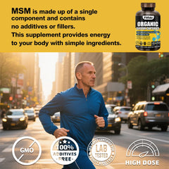 Graphic highlighting joint health, hair, skin and nails benefits