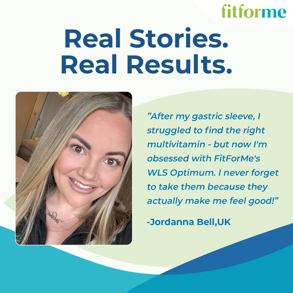 Complete bariatric multivitamin for energy and immune health