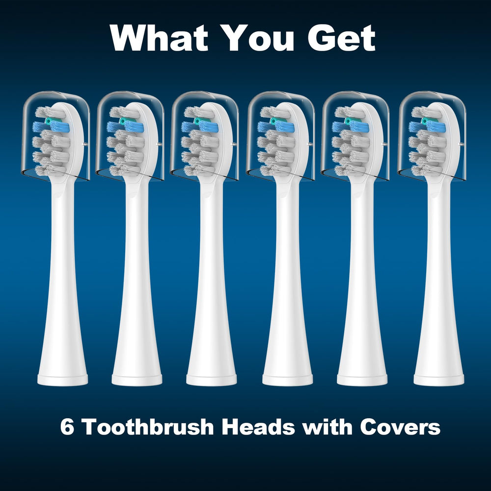 FitMount 6-pack toothbrush heads packaging and storage