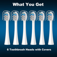 FitMount 6-pack toothbrush heads packaging and storage