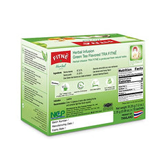 15 tea bags box packaging for FITNÈ detox tea