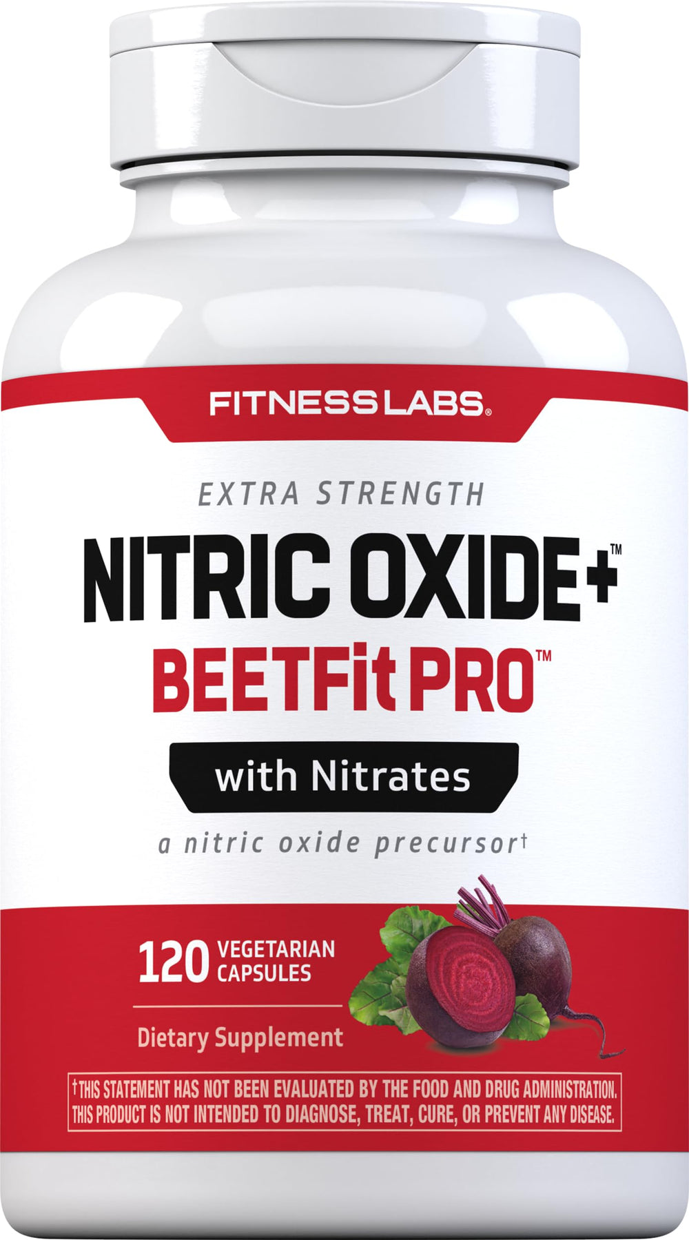 Hero image of Fitness Labs Nitric Oxide Beet Root Capsules bottle