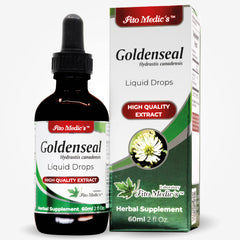 Bottle of Fito Medic's Goldenseal Tincture