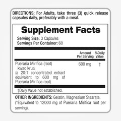 Product label highlighting ultra-high absorption