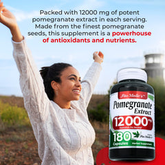 20:1 concentration information graphic for Pomegranate Extract