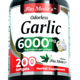 FITO MEDIC'S Lab Garlic Odorless Softgel bottle - 200 count