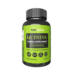 FitoHerbs Quinine Herbal Supplement bottle with 90 capsules