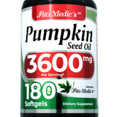 FITO MEDIC'S Lab pumpkin seed oil bottle with label