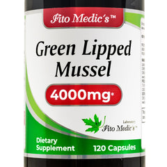 FITO MEDIC'S Green Lipped Mussel bottle and capsules