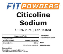 Pure CDP choline powder showing no fillers