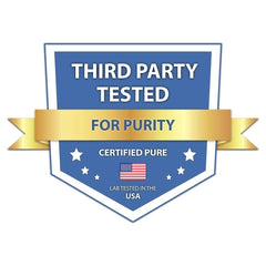 Clear listing of pure ingredients: vegan, non-GMO, gluten-free