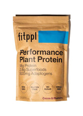 fitppl Plant Based Protein Powder – vanilla flavor, 18g vegan protein, 20 servings