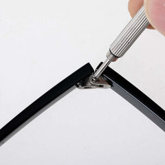 Fits sunglasses, reading glasses, and prescription frames