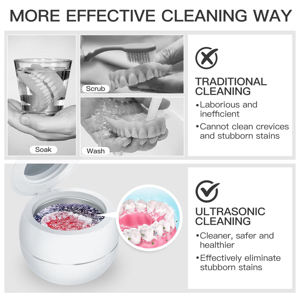 Display illustrating a 5-minute (300s) cleaning cycle