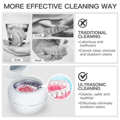 Display illustrating a 5-minute (300s) cleaning cycle