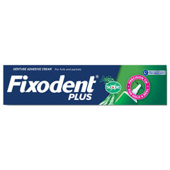 Fixodent Control Denture Adhesive Cream Plus Scope flavor packaging