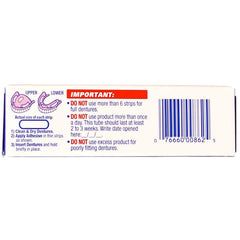 Fixodent Original 0.75 oz denture adhesive right side view