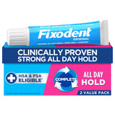 Fixodent Complete Original Denture Adhesive Cream 2.4 oz pack of 2 – image 1