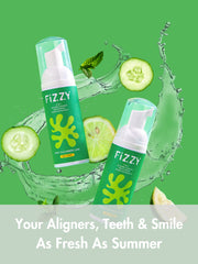 Travel-friendly packaging highlighting alcohol-free and fluoride-free formula