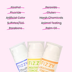 Ingredients include xylitol, coconut oil, tea tree oil and aloe