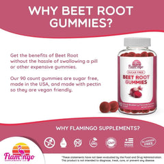 Flamingo Beet Root Gummies as a pre-workout energy and nitric oxide booster