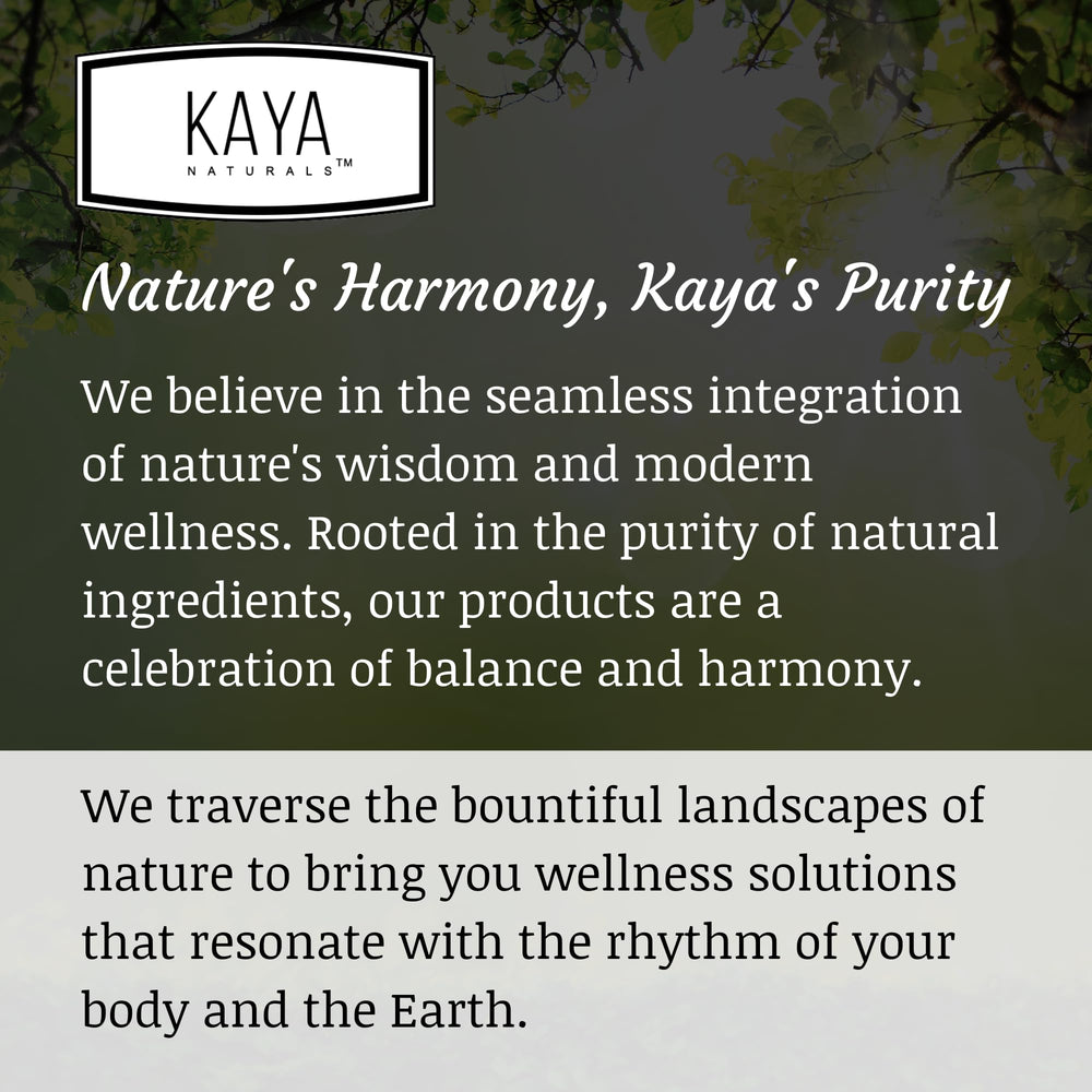 Flat lay of Kaya Naturals Eye Health Supplement bottle and capsules