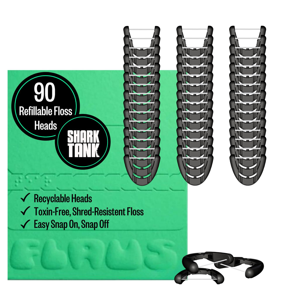 FLAUS Electric Flosser Refills 90-count dental floss heads