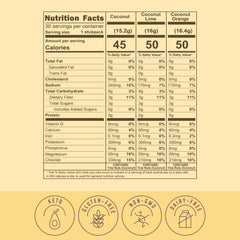 30-stick pack layout displayed for FlavCity Anytime Coconut Variety Pack